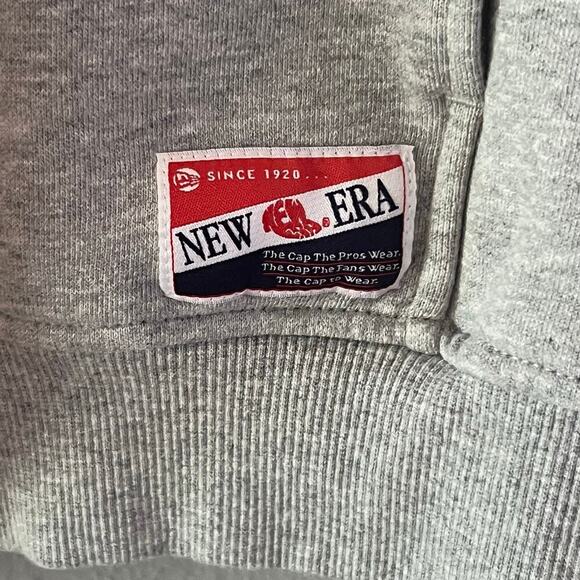 NFL Minnesota Vikings New Era Full Zip Hoodie Women’s Medium Gray Purple Gold - Picture 6 of 9